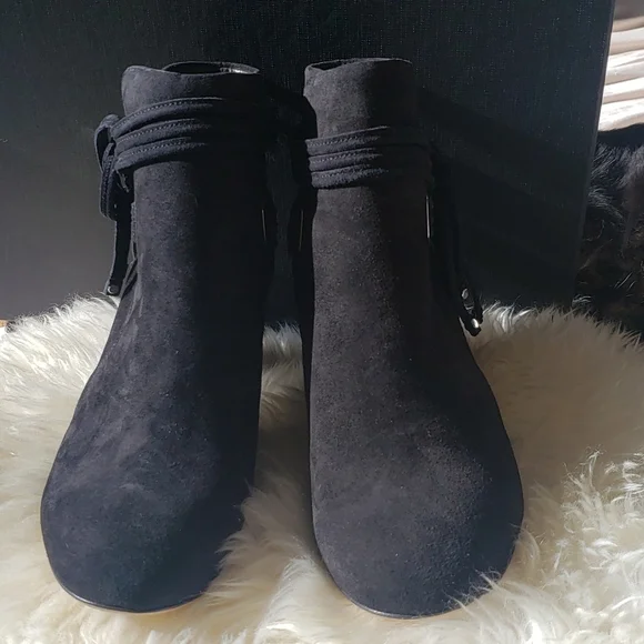 Rag & Bone Dalia ll Black Suede Boot 8 Nwt - Picture 8 of 8